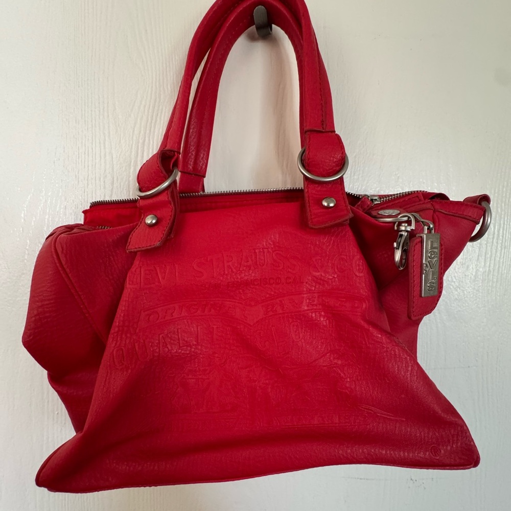 Levi's Bold Red Women's Satchel